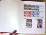 1928-1998, Collection de coins datés en 3 classeurs,