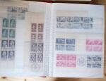 1928-1998, Collection de coins datés en 3 classeurs,