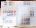 1928-1998, Collection de coins datés en 3 classeurs,