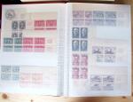 1928-1998, Collection de coins datés en 3 classeurs,