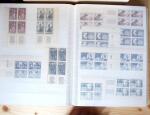 1928-1998, Collection de coins datés en 3 classeurs,