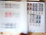 1928-1998, Collection de coins datés en 3 classeurs,