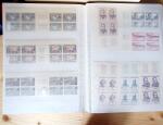 1928-1998, Collection de coins datés en 3 classeurs,