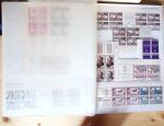 1928-1998, Collection de coins datés en 3 classeurs,