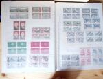 1928-1998, Collection de coins datés en 3 classeurs,