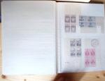 1928-1998, Collection de coins datés en 3 classeurs,