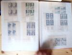 1928-1998, Collection de coins datés en 3 classeurs,