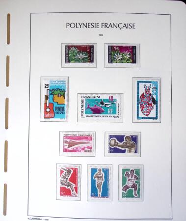 1958-2016, Collection de Polynésie à priori complète,