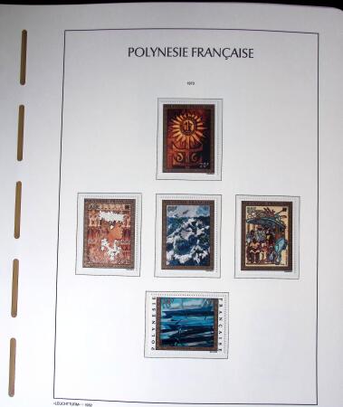 1958-2016, Collection de Polynésie à priori complète,