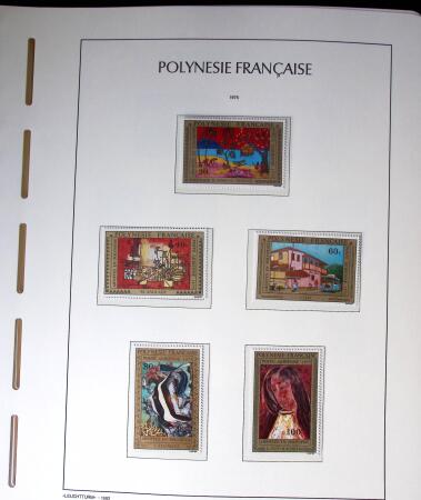 1958-2016, Collection de Polynésie à priori complète,