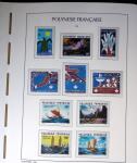 1958-2016, Collection de Polynésie à priori complète,