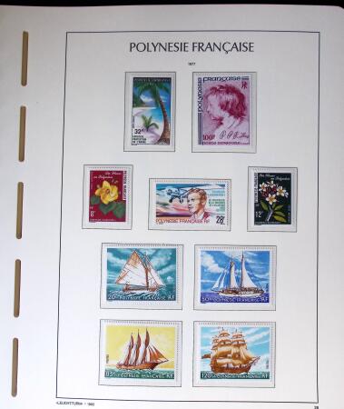 1958-2016, Collection de Polynésie à priori complète,