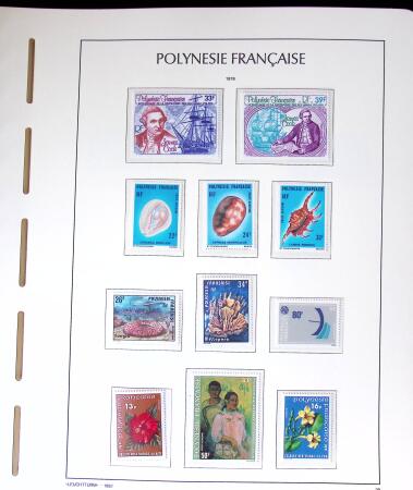 1958-2016, Collection de Polynésie à priori complète,