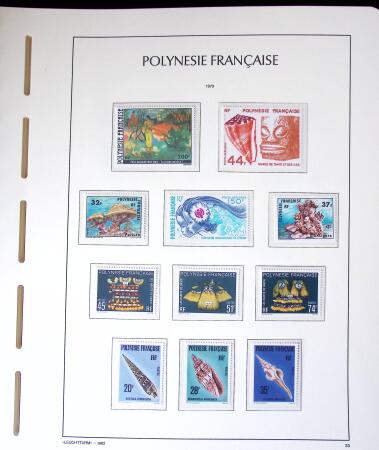 1958-2016, Collection de Polynésie à priori complète,