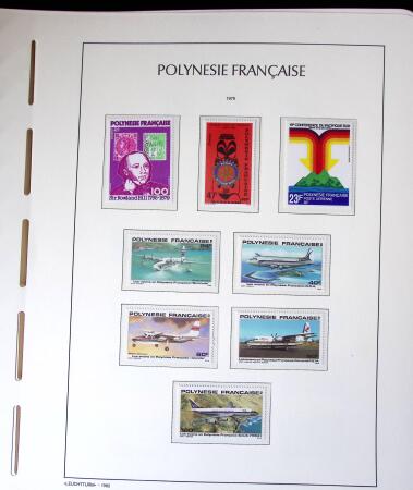 1958-2016, Collection de Polynésie à priori complète,