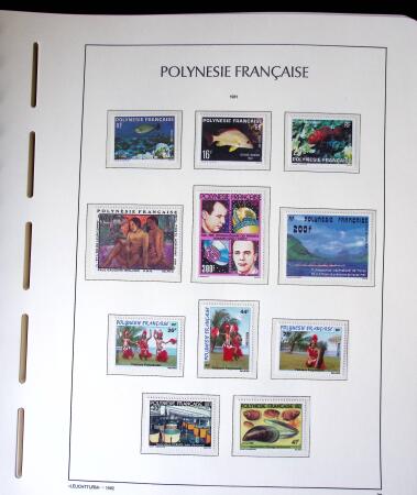 1958-2016, Collection de Polynésie à priori complète,
