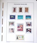 1958-2016, Collection de Polynésie à priori complète,