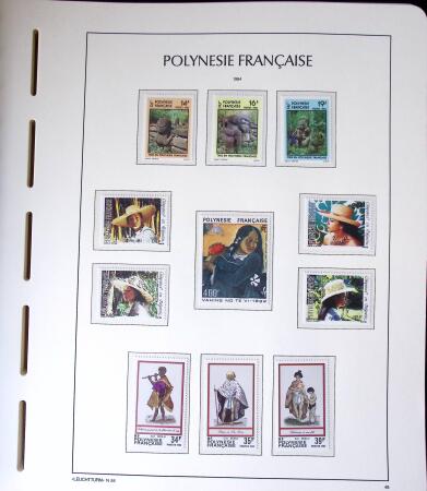 1958-2016, Collection de Polynésie à priori complète,