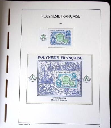1958-2016, Collection de Polynésie à priori complète,