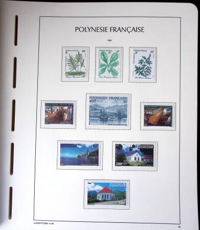 1958-2016, Collection de Polynésie à priori complète,