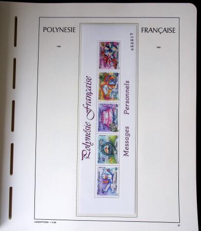 1958-2016, Collection de Polynésie à priori complète,