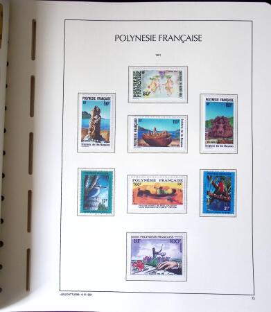 1958-2016, Collection de Polynésie à priori complète,