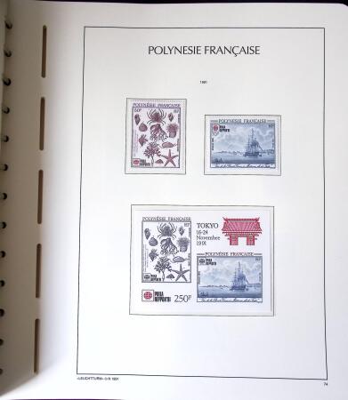 1958-2016, Collection de Polynésie à priori complète,