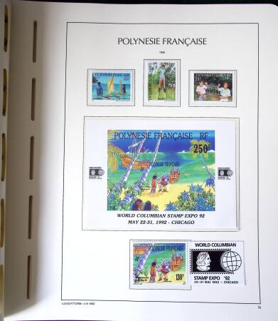 1958-2016, Collection de Polynésie à priori complète,