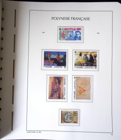 1958-2016, Collection de Polynésie à priori complète,