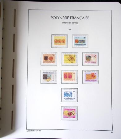 1958-2016, Collection de Polynésie à priori complète,
