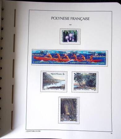 1958-2016, Collection de Polynésie à priori complète,