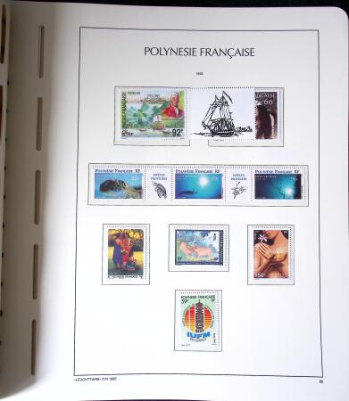 1958-2016, Collection de Polynésie à priori complète,
