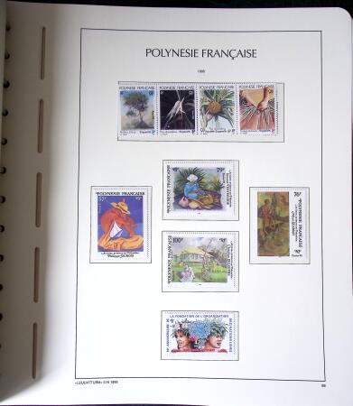 1958-2016, Collection de Polynésie à priori complète,