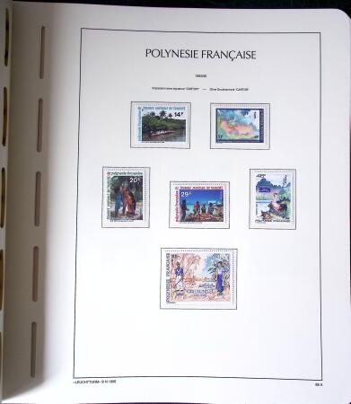 1958-2016, Collection de Polynésie à priori complète,