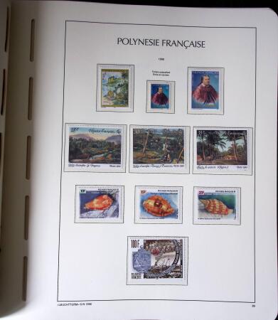1958-2016, Collection de Polynésie à priori complète,