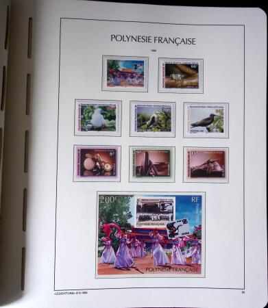 1958-2016, Collection de Polynésie à priori complète,