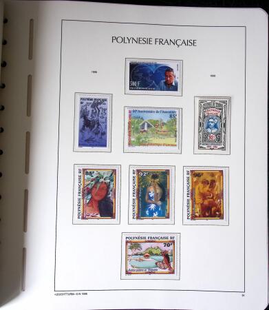 1958-2016, Collection de Polynésie à priori complète,