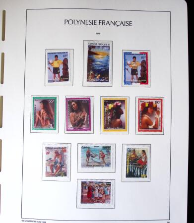 1958-2016, Collection de Polynésie à priori complète,