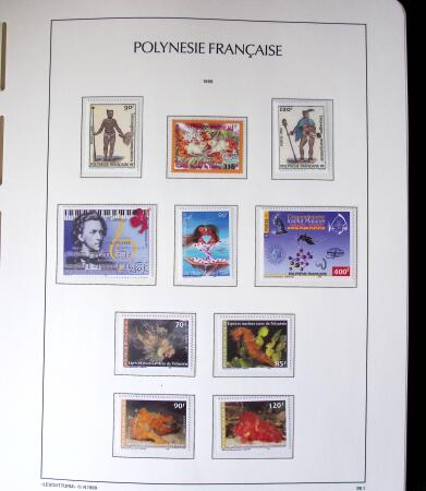 1958-2016, Collection de Polynésie à priori complète,