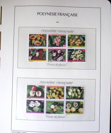 1958-2016, Collection de Polynésie à priori complète,