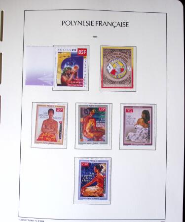 1958-2016, Collection de Polynésie à priori complète,