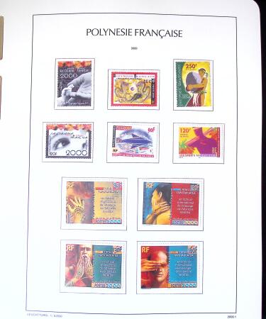 1958-2016, Collection de Polynésie à priori complète,