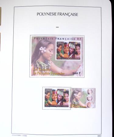 1958-2016, Collection de Polynésie à priori complète,