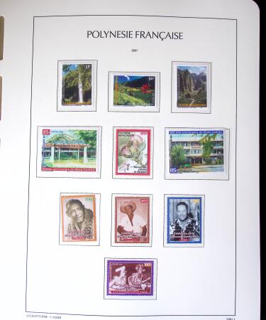 1958-2016, Collection de Polynésie à priori complète,