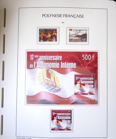1958-2016, Collection de Polynésie à priori complète,