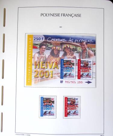 1958-2016, Collection de Polynésie à priori complète,