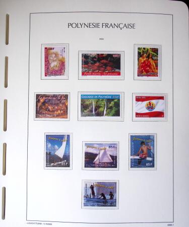 1958-2016, Collection de Polynésie à priori complète,