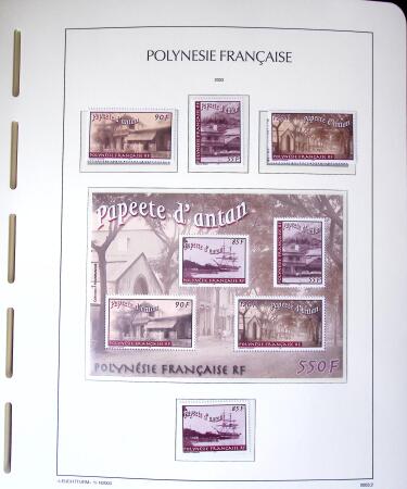 1958-2016, Collection de Polynésie à priori complète,