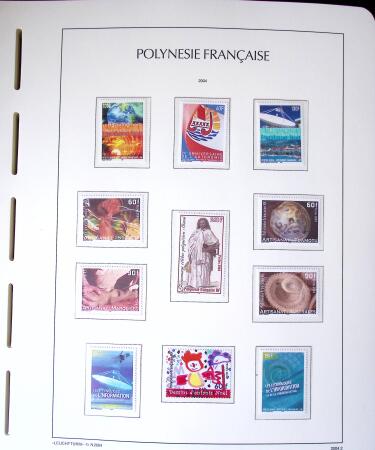 1958-2016, Collection de Polynésie à priori complète,