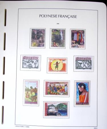 1958-2016, Collection de Polynésie à priori complète,